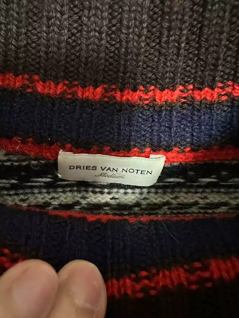 Dries Van Noten Dries Van Noten Fall 2017 Menswear Ferdinand knitted sweater Size US M / EU 48-50 / 2 - 3 Thumbnail
