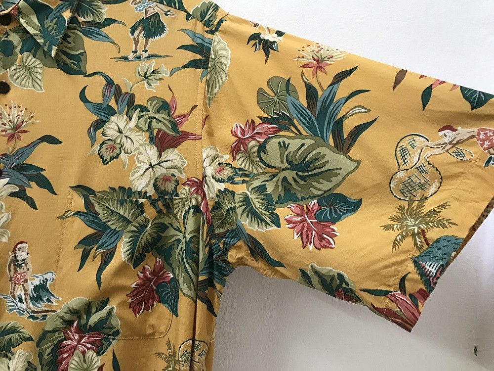 Reyn Spooner vintage reyn spooner surfing santar camp collar hawaiian Size US M / EU 48-50 / 2 - 3 Thumbnail