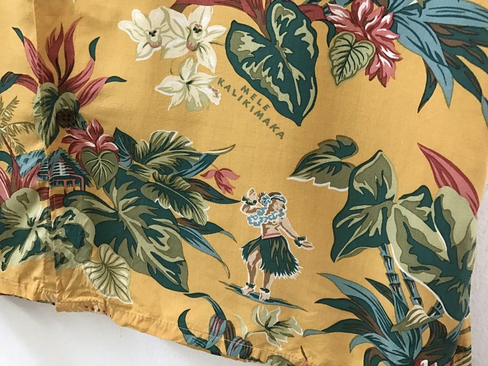 Reyn Spooner vintage reyn spooner surfing santar camp collar hawaiian Size US M / EU 48-50 / 2 - 5 Thumbnail