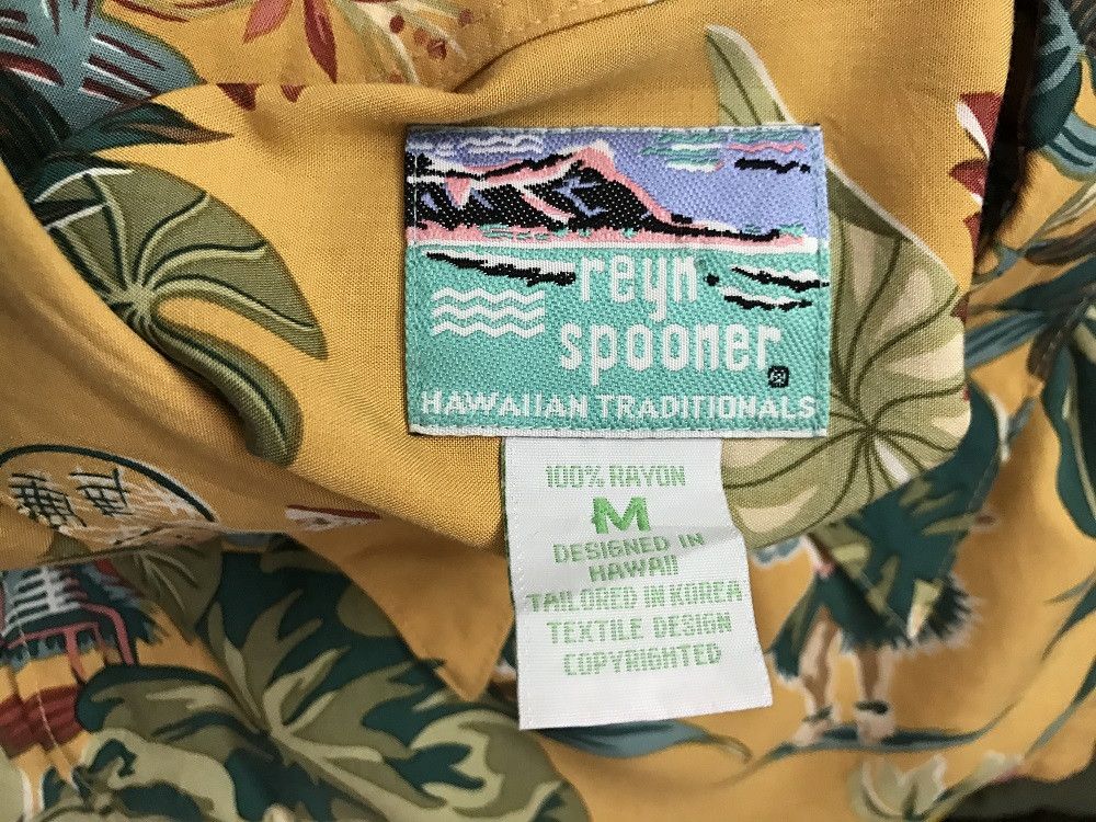 Reyn Spooner vintage reyn spooner surfing santar camp collar hawaiian Size US M / EU 48-50 / 2 - 14 Thumbnail