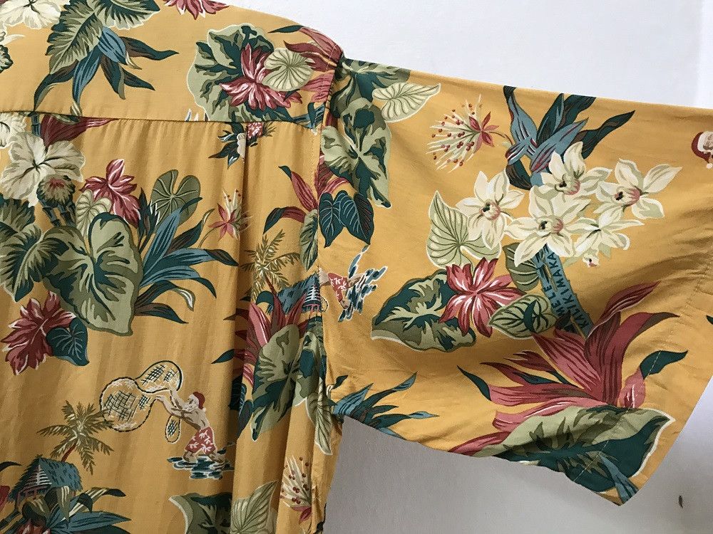 Reyn Spooner vintage reyn spooner surfing santar camp collar hawaiian Size US M / EU 48-50 / 2 - 12 Thumbnail