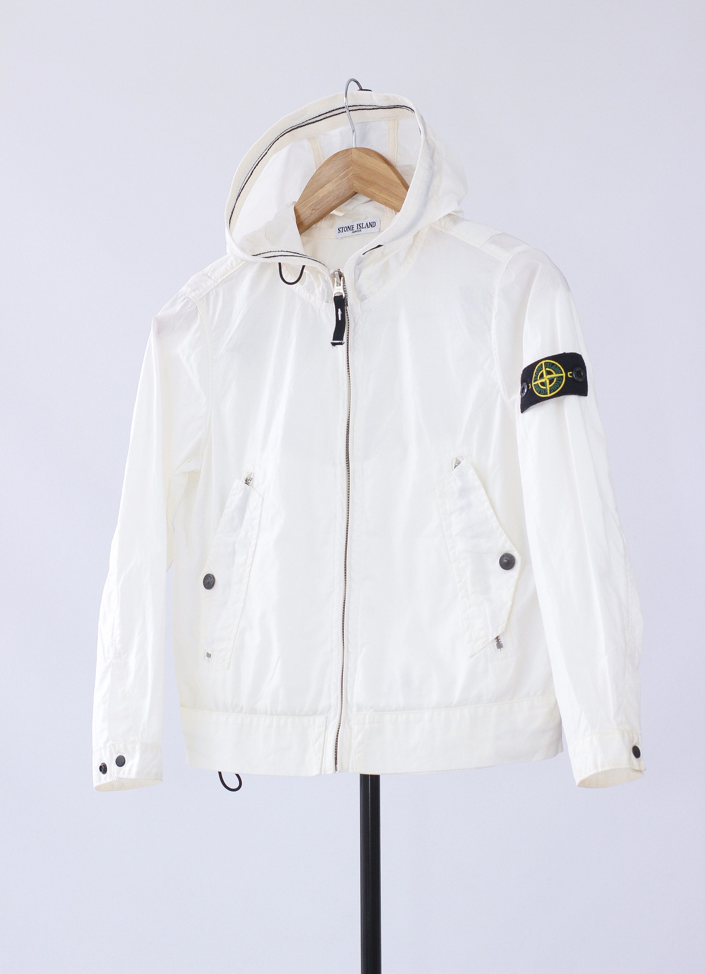 Stone Island 8 years Kids Boys STONE ISLAND Spalmatura Hooded