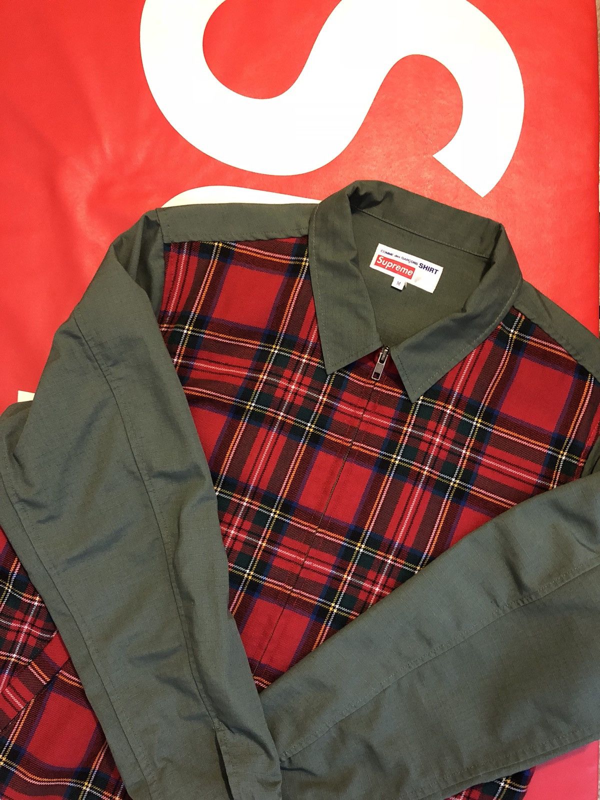 Comme Des Garcons Supreme Work Jacket | Grailed