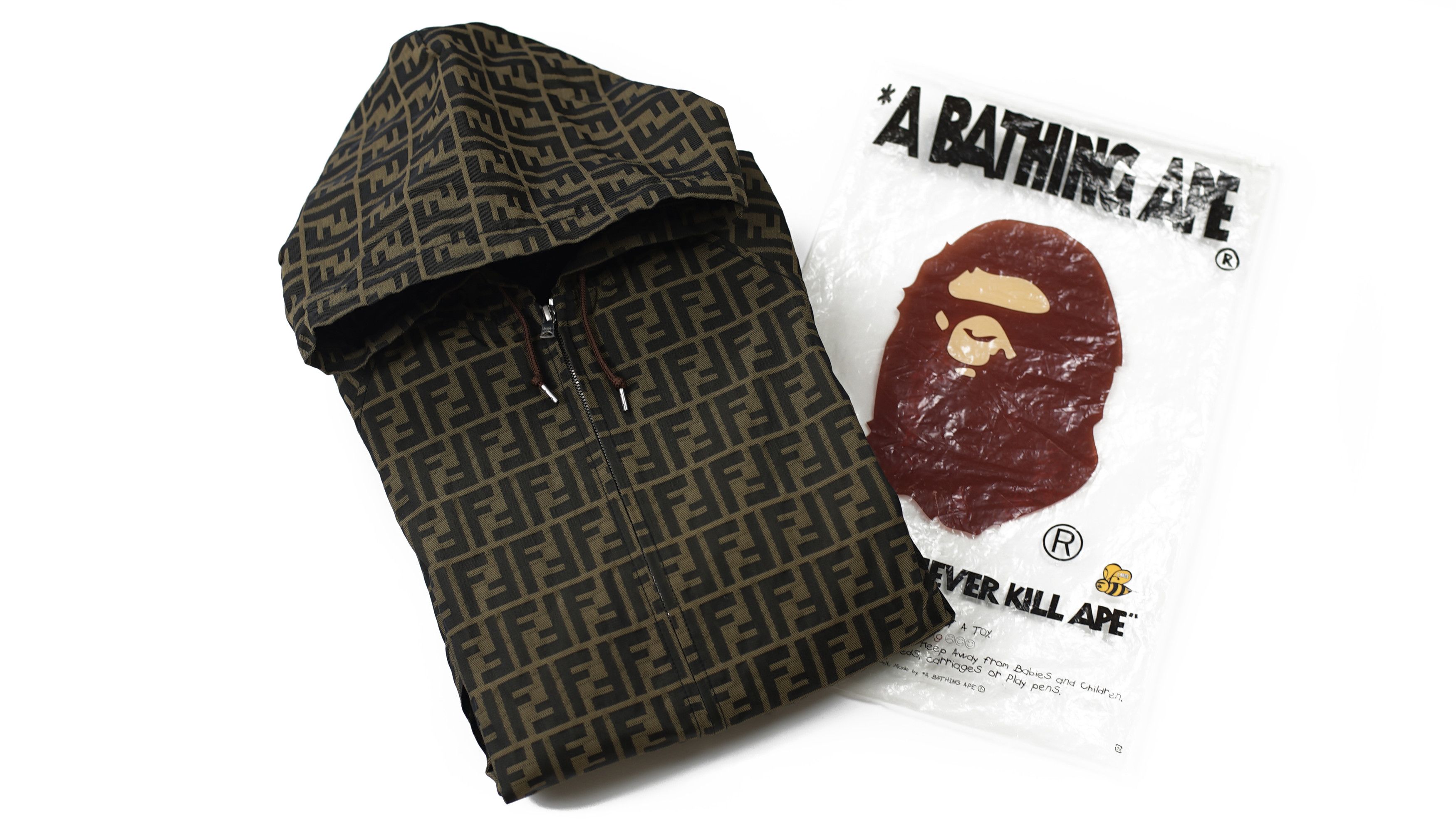 Bape store x fendi