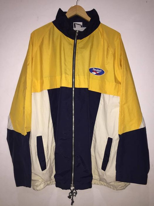 Reebok [*FINAL DROP] VINTAGE REEBOK EMBROIDERY BIG LOGO JACKET | Grailed