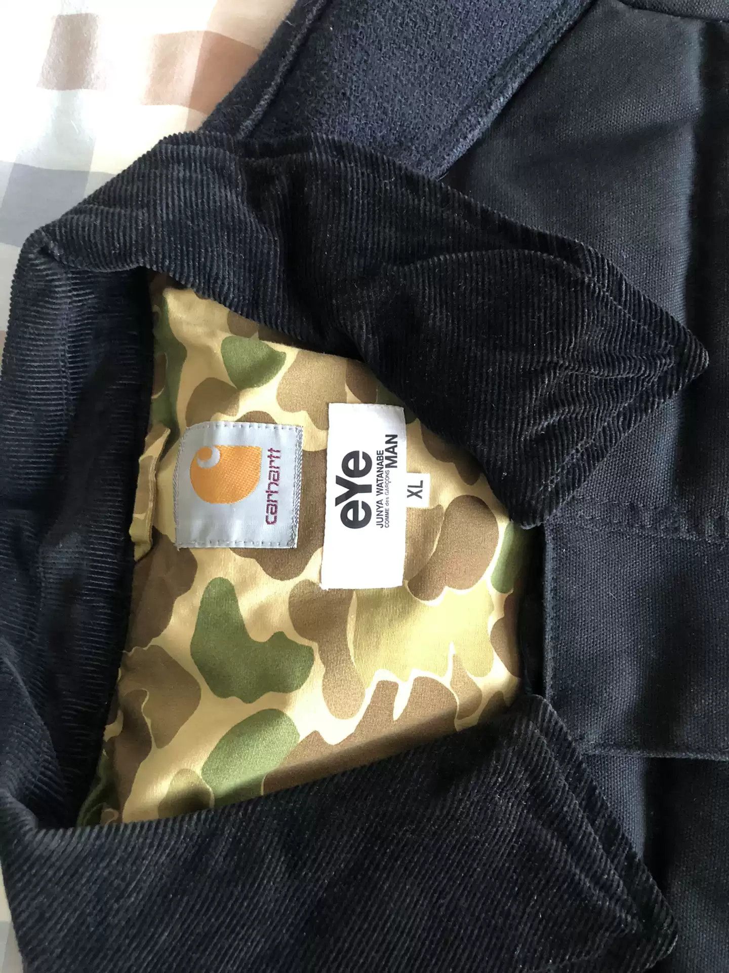 Junya Watanabe junya watanabe & Carhartt co branded down jacket Size US XL / EU 56 / 4 - 2 Thumbnail