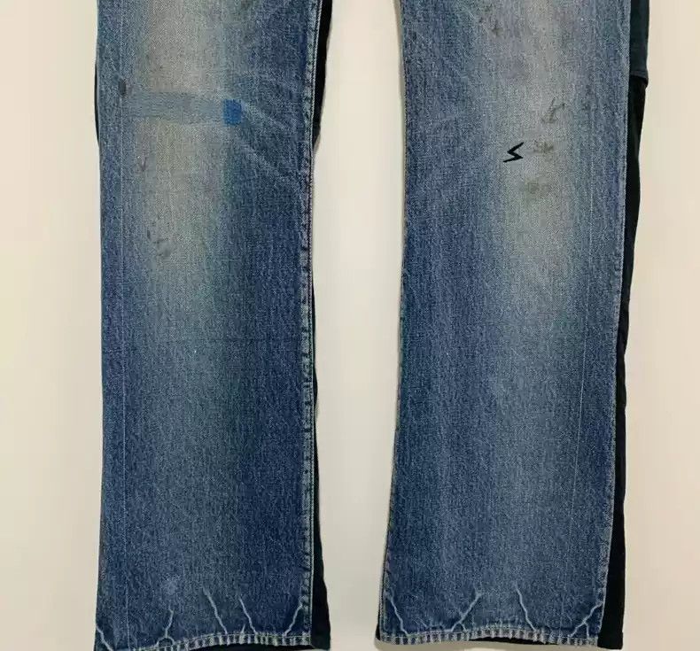 Undercover Undercover 06ss T-phase klaus spliced jeans Size US 32 / EU 48 - 5 Thumbnail