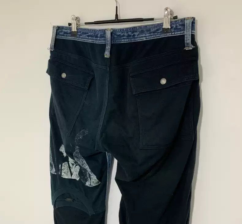 Undercover Undercover 06ss T-phase klaus spliced jeans Size US 32 / EU 48 - 6 Thumbnail