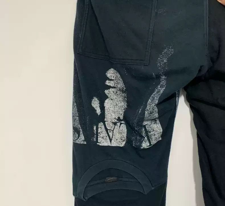Undercover 06ss T-phase klaus spliced jeans