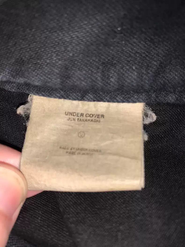Undercover undercover 03scab Cropped jeans are anti-war rebels Size US 34 / EU 50 - 5 Thumbnail