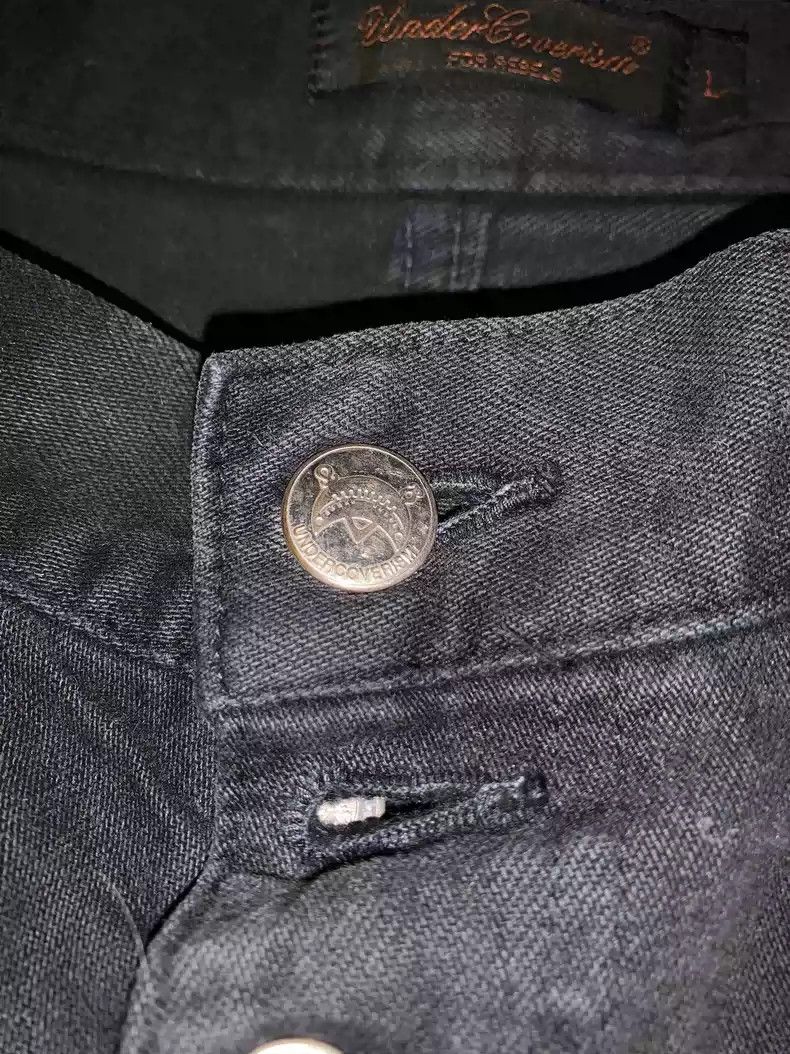 Undercover undercover 03scab Cropped jeans are anti-war rebels Size US 34 / EU 50 - 8 Thumbnail