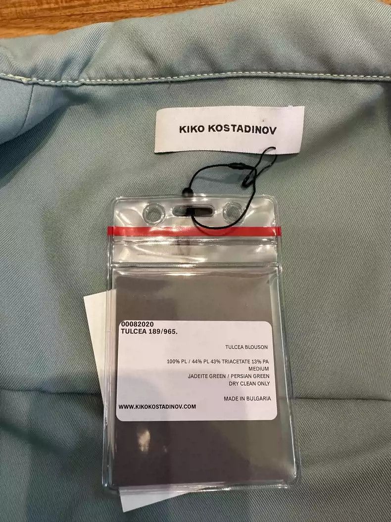 Kiko Kostadinov Kiko Kostadinov 20SS Tulcea high neck jacket Size US L / EU 52-54 / 3 - 6 Thumbnail