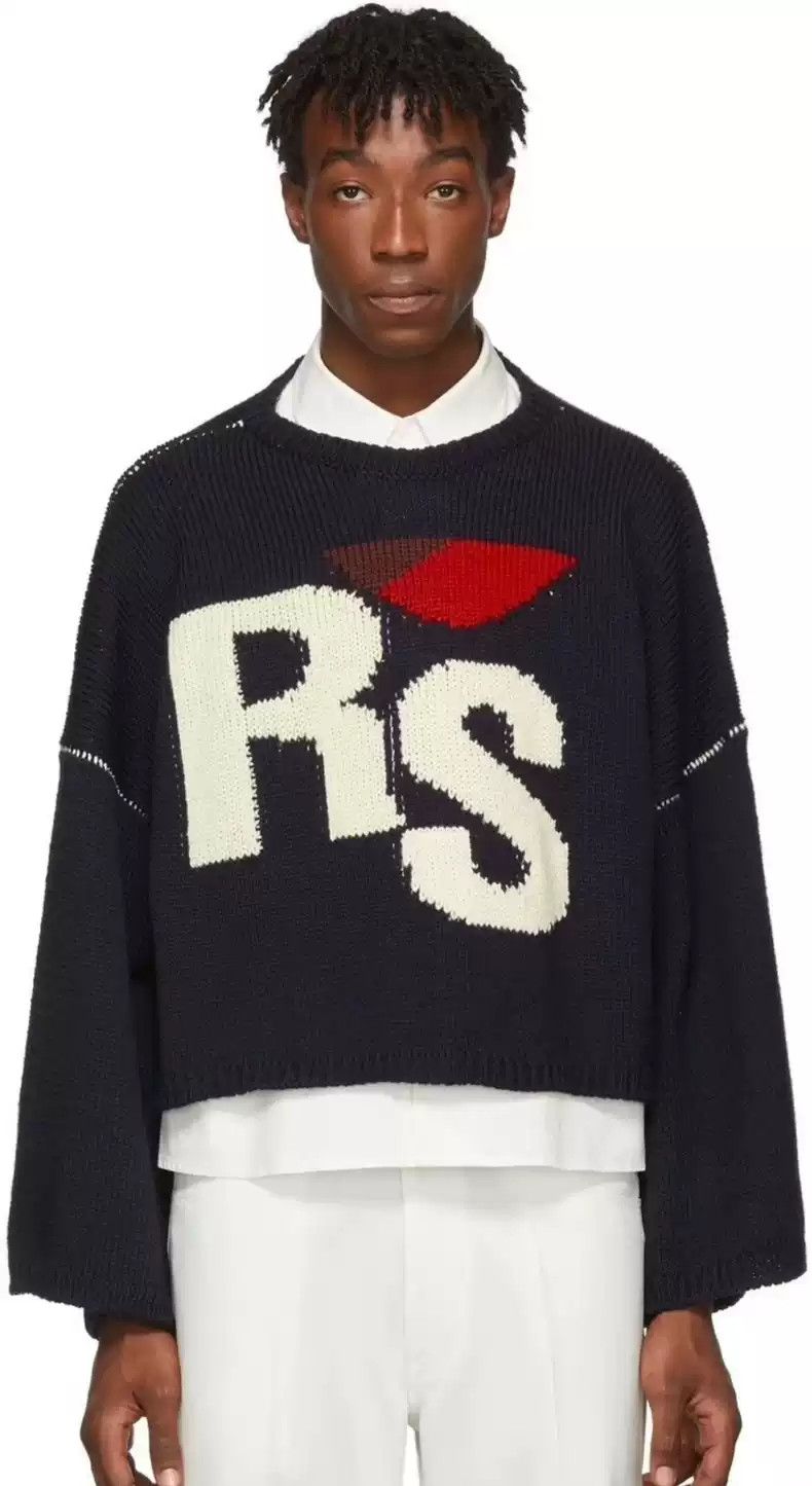 Raf Simons Raf Simons 19fw short RS sweater Size US S / EU 44-46 / 1 - 5 Thumbnail