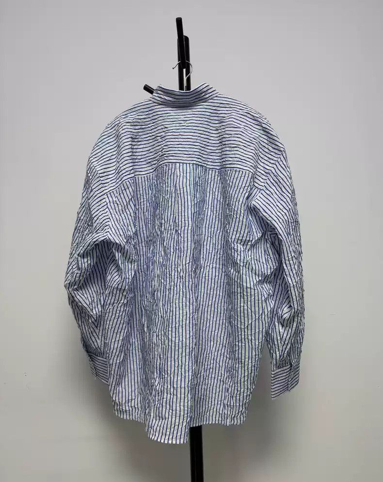 Our Legacy Our legacy Striped Pleated Shirt Size US L / EU 52-54 / 3 - 5 Thumbnail