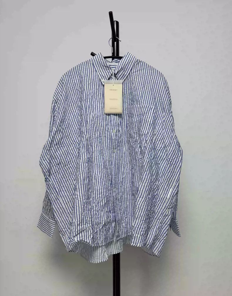 Our Legacy Our legacy Striped Pleated Shirt Size US L / EU 52-54 / 3 - 2 Thumbnail