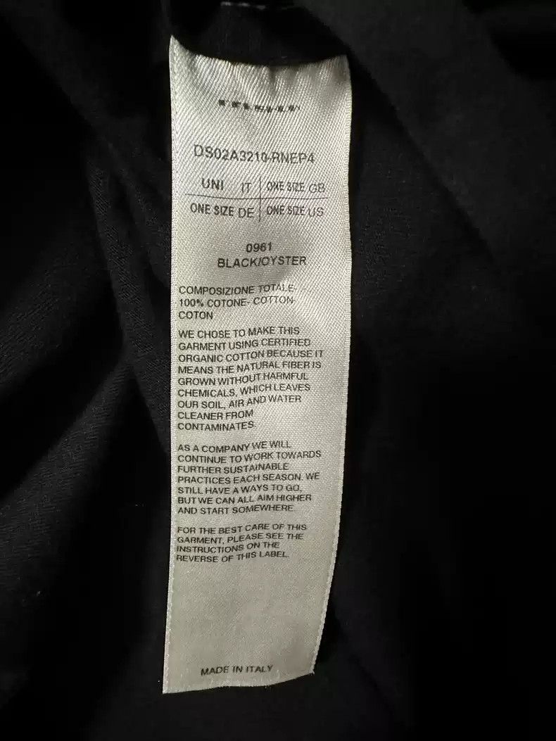 Rick Owens Rickowens Dark Base Drkshdw Letter Printed Long Sleeve Sweater Size US M / EU 48-50 / 2 - 7 Thumbnail