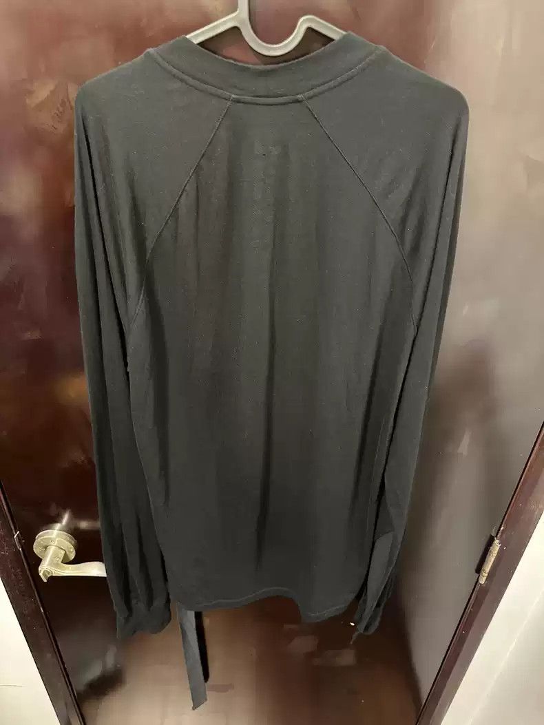 Rick Owens Rickowens Dark Base Drkshdw Letter Printed Long Sleeve Sweater Size US M / EU 48-50 / 2 - 6 Thumbnail