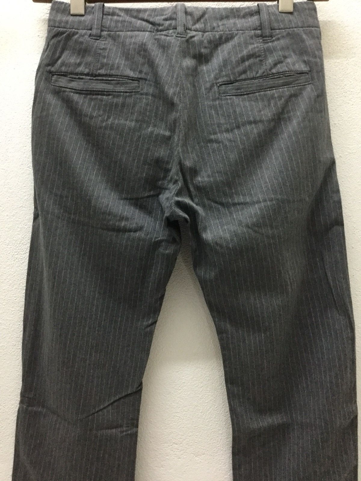 Pinstripes Flat Casual Pants