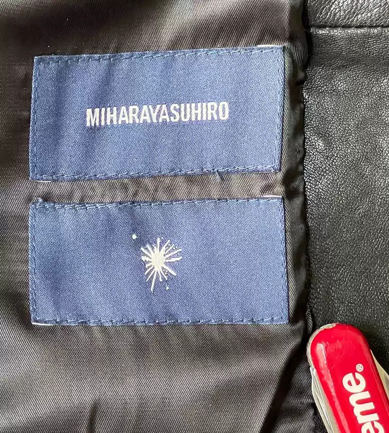 Maison MIHARA YASUHIRO Mihara Yasuhiro locomotive leather clothes Size US L / EU 52-54 / 3 - 7 Thumbnail