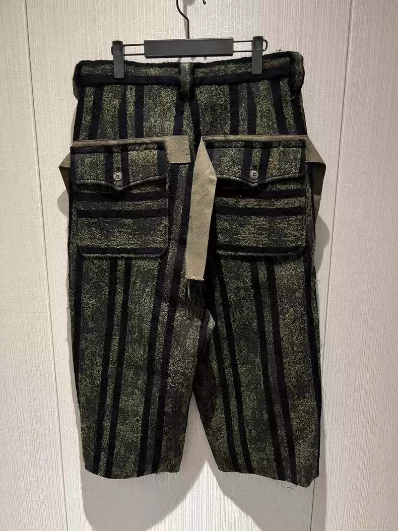 Maison MIHARA YASUHIRO mihara YasuhiroDeconstructing Ribbon Pants Size US 32 / EU 48 - 4 Thumbnail