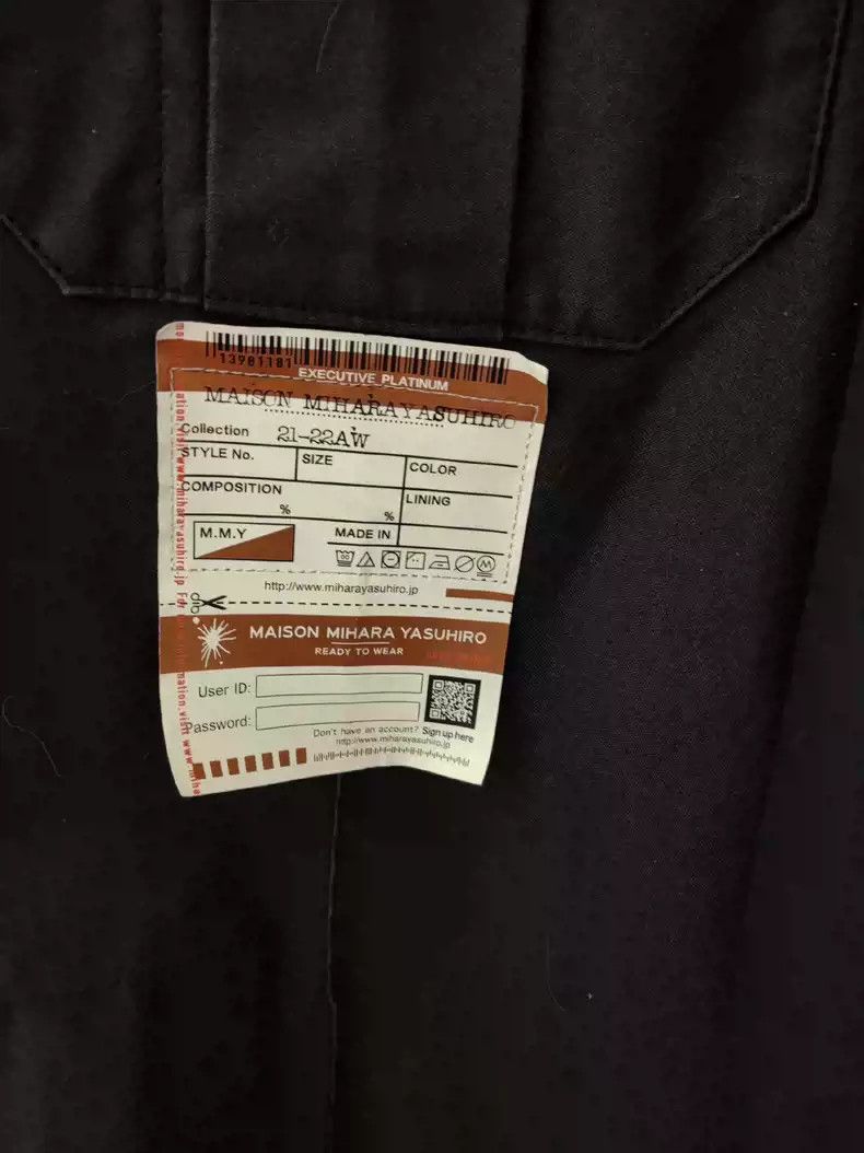 Maison MIHARA YASUHIRO Mihara Yasuhiro coat jacket Size US M / EU 48-50 / 2 - 4 Thumbnail