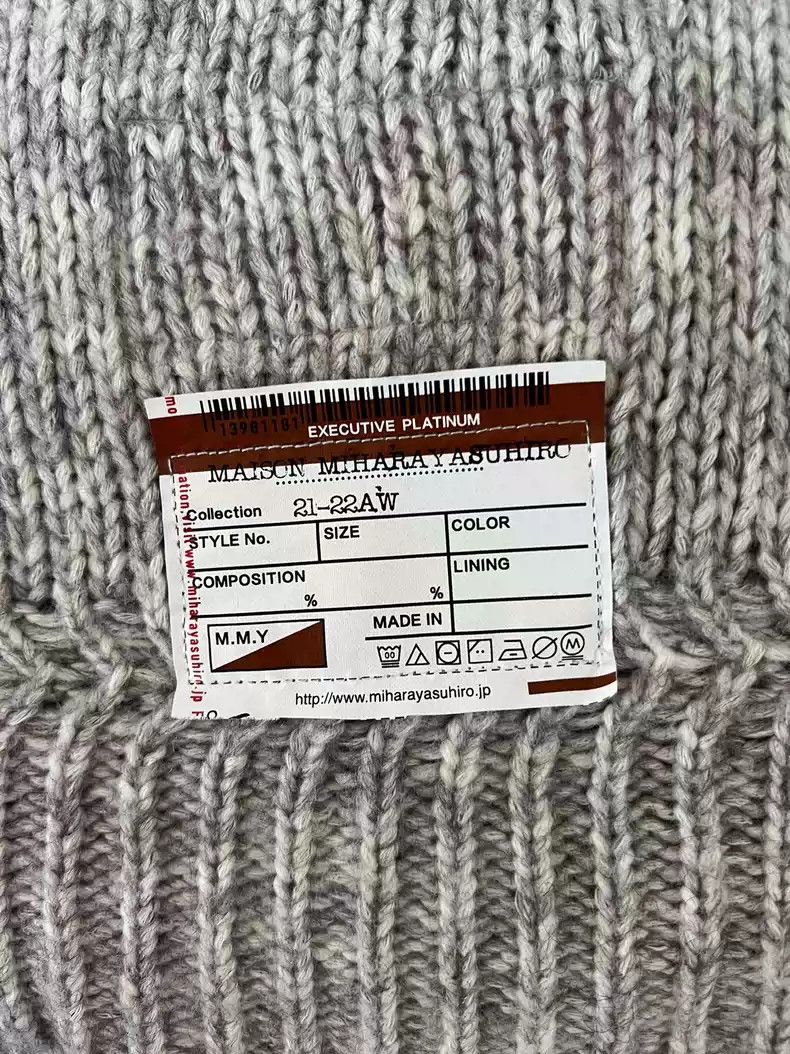 Maison MIHARA YASUHIRO Mihara Yasuhiro sweater Size US M / EU 48-50 / 2 - 2 Thumbnail
