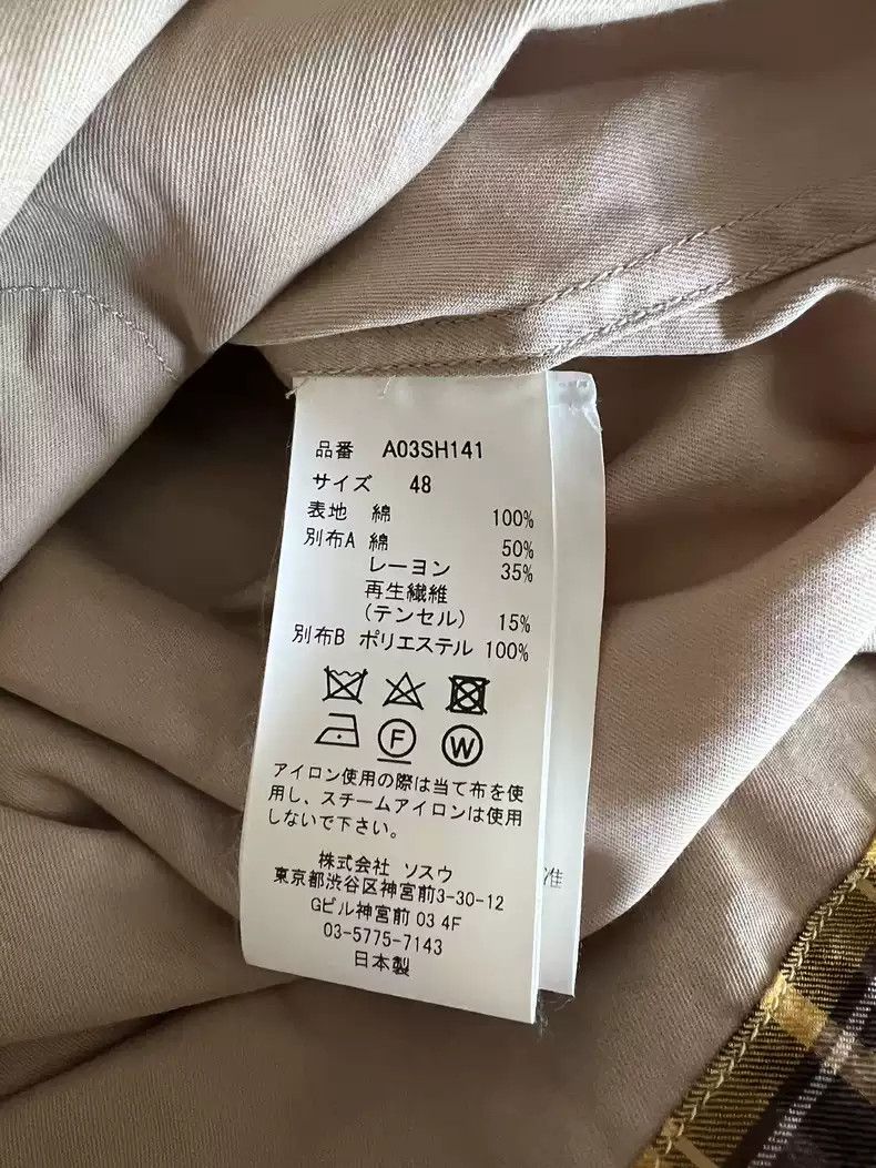 Maison MIHARA YASUHIRO Mihara Yasuhiro fake two scarf shirts Size US M / EU 48-50 / 2 - 4 Thumbnail