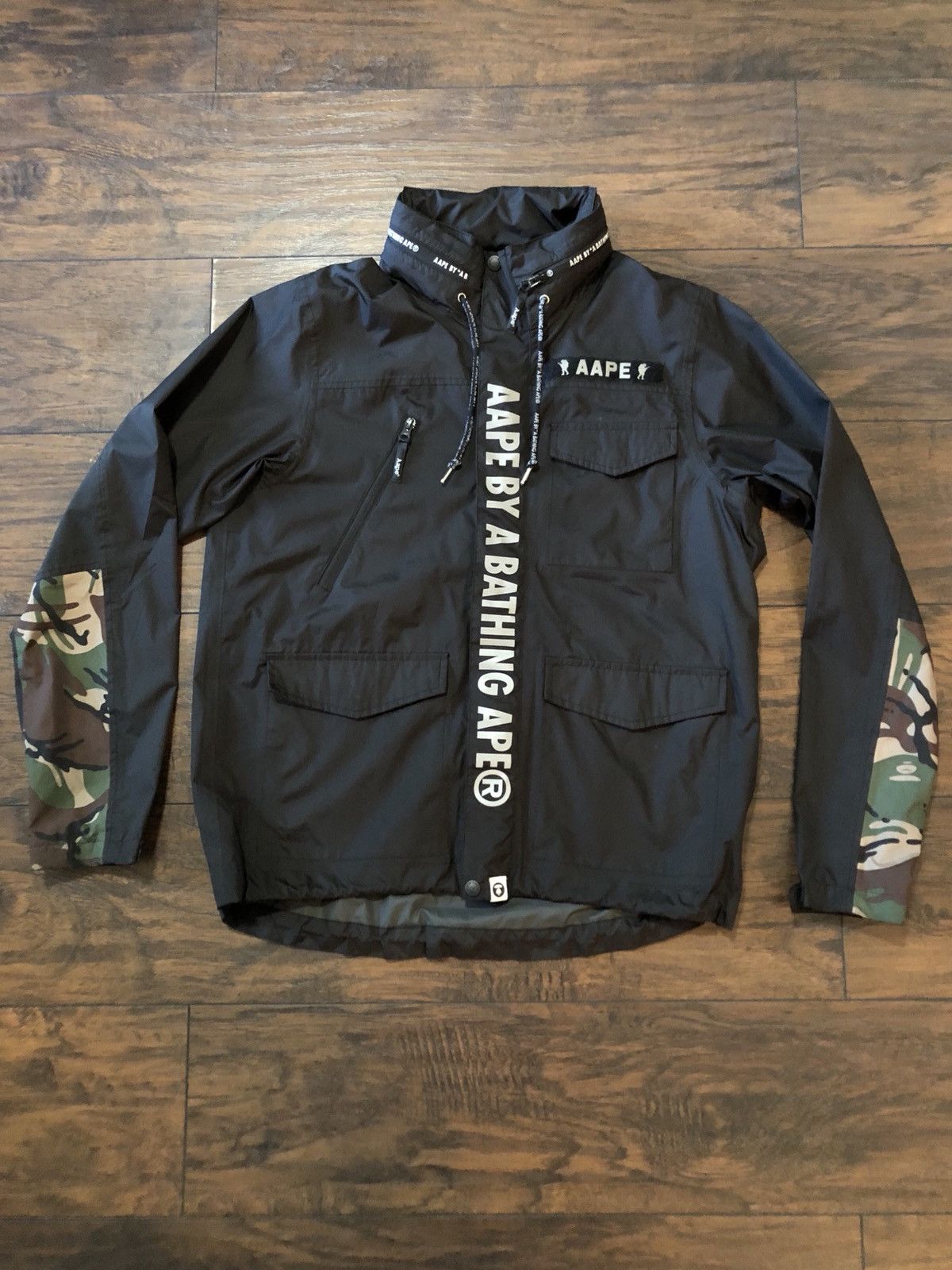 Bathing ape reflective jacket best sale