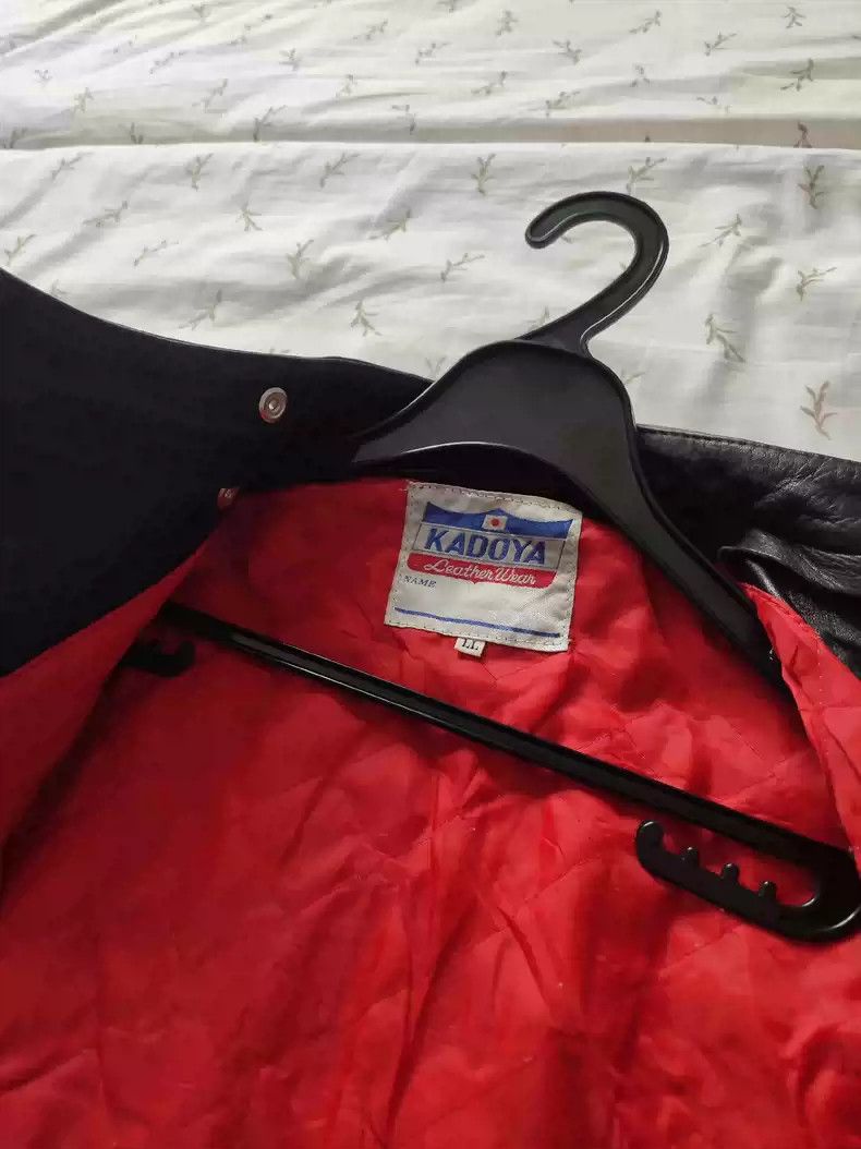 Kadoya kadoya Locomotive cable-stayed leather coat Size US M / EU 48-50 / 2 - 5 Thumbnail