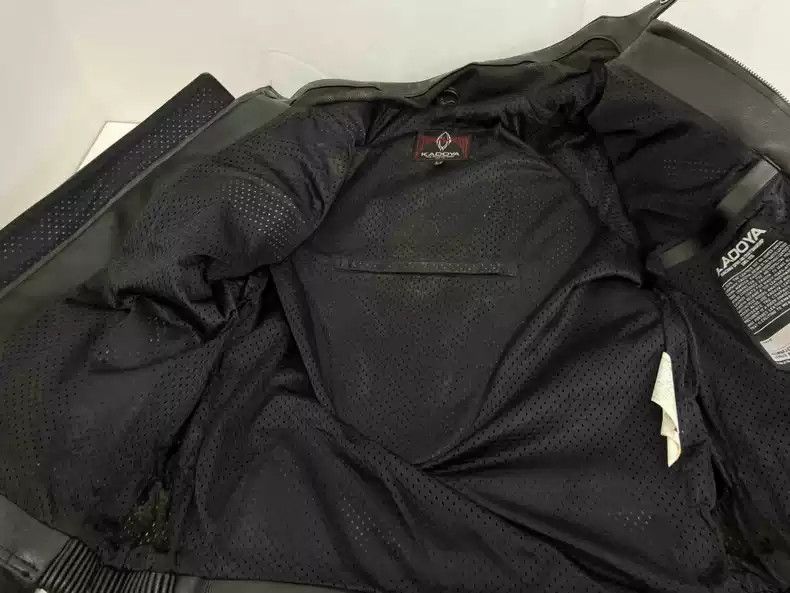 Kadoya Kadoya “Cybernation” Geometric motorcycle jacket Size US XL / EU 56 / 4 - 6 Thumbnail