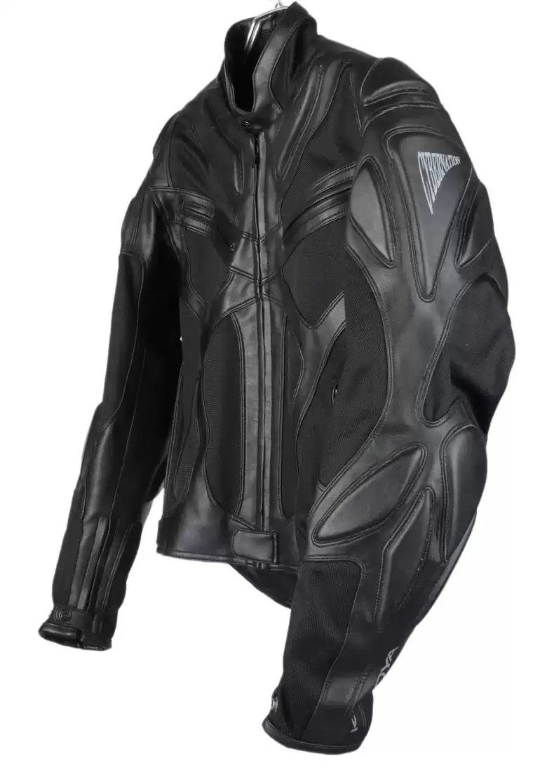 Kadoya Kadoya “Cybernation” Geometric motorcycle jacket Size US XL / EU 56 / 4 - 4 Thumbnail
