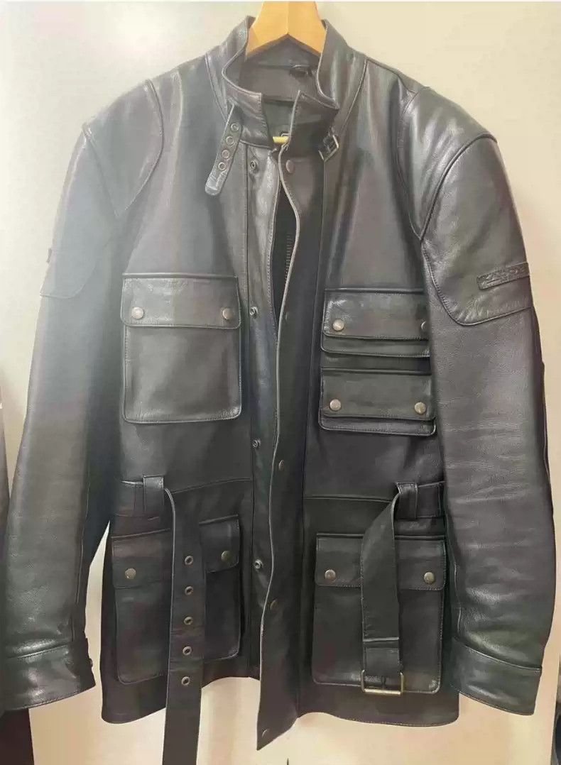 Kadoya KADOYAJapanese native cowhide leather jacket for hunting motorcycle Size US XL / EU 56 / 4 - 3 Thumbnail