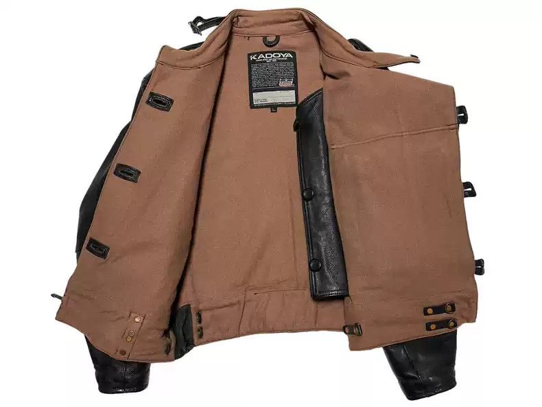 Kadoya kadoyaSwedish motorcycle jacket Size US L / EU 52-54 / 3 - 5 Thumbnail