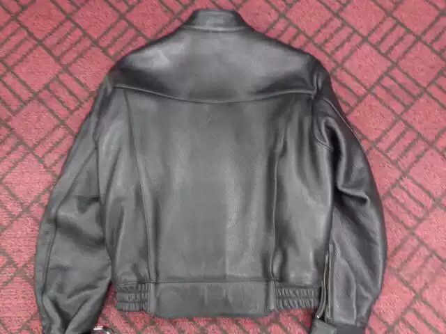 Kadoya kadoyaStraight-pull collar leather coat Size US L / EU 52-54 / 3 - 5 Thumbnail