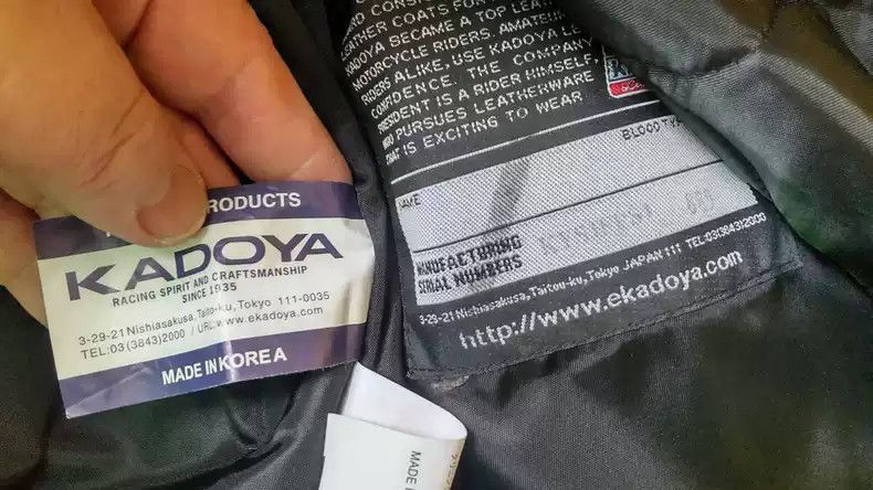Kadoya kadoyaStraight-pull collar leather coat Size US XXL / EU 58 / 5 - 5 Thumbnail