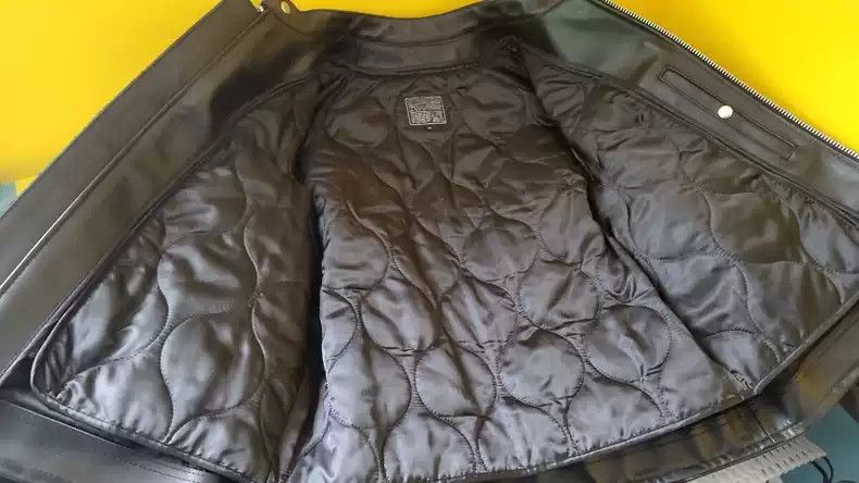 Kadoya kadoyaStraight-pull collar leather coat Size US XXL / EU 58 / 5 - 3 Thumbnail