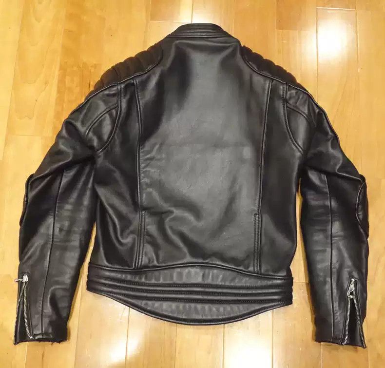 Kadoya kadoya Straight-pull collar leather coat, Size US M / EU 48-50 / 2 - 2 Thumbnail