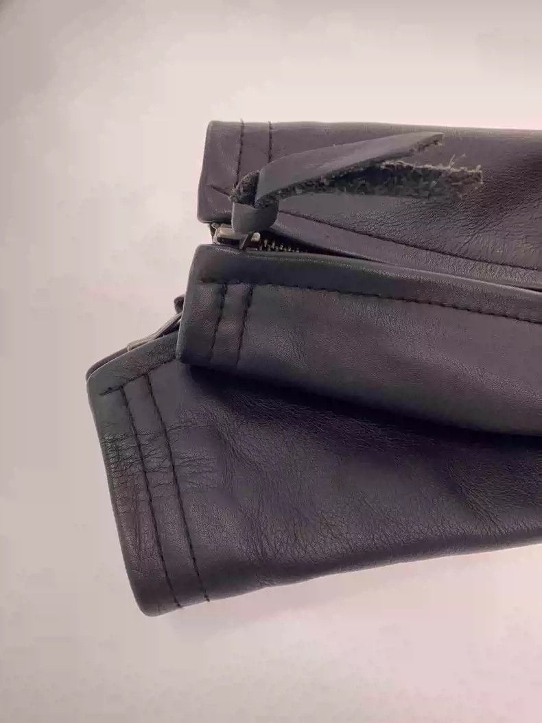 Kadoya kadoya Inclined zipper leather clothes Size US S / EU 44-46 / 1 - 5 Thumbnail