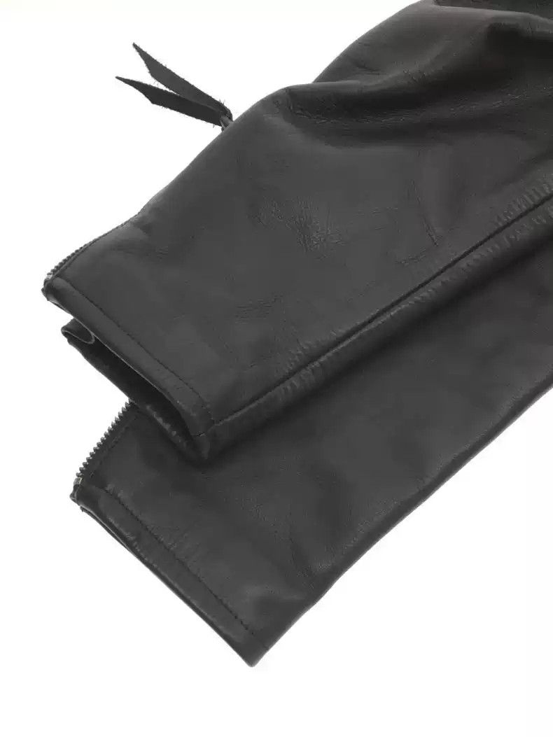 Kadoya kadoya Inclined zipper leather clothes Size US XL / EU 56 / 4 - 5 Thumbnail
