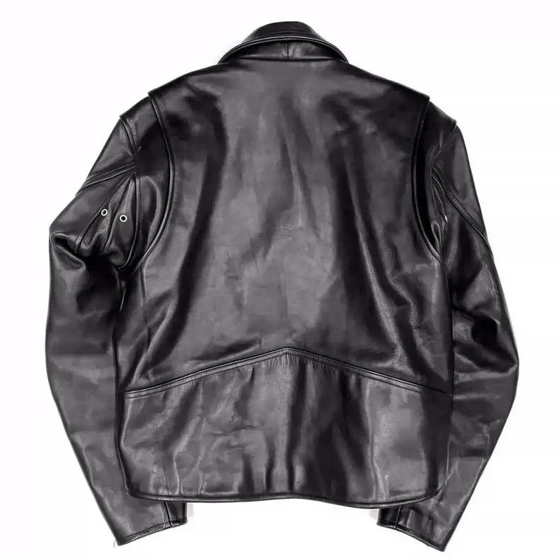 Kadoya kadoya Inclined zipper leather clothes Size US XL / EU 56 / 4 - 2 Thumbnail