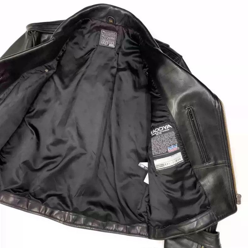 Kadoya kadoya Inclined zipper leather clothes Size US XL / EU 56 / 4 - 5 Thumbnail