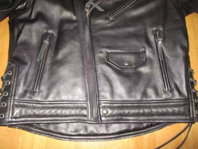 Kadoya kadoyaDiamond lattice cable-stayed leather clothes Size US XL / EU 56 / 4 - 2 Thumbnail