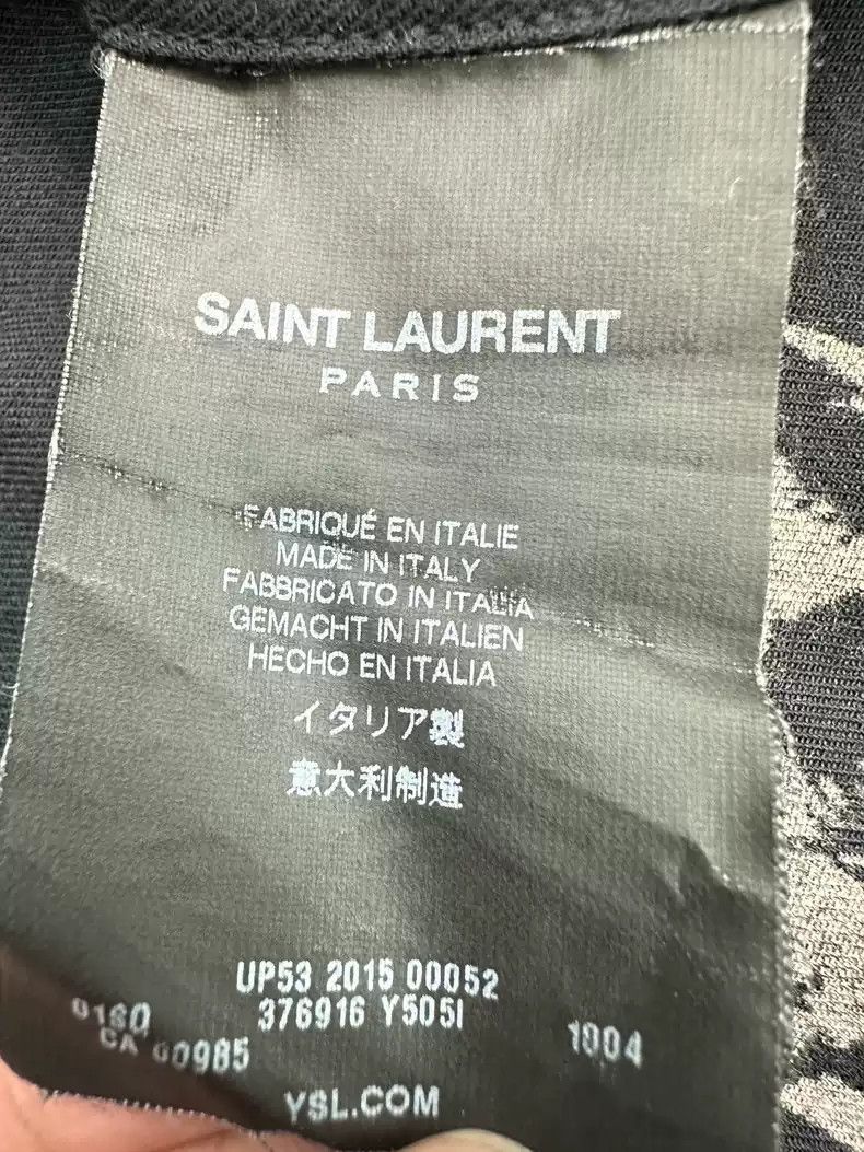 Saint Laurent Paris Saint laurent slp skull shirt Size US XL / EU 56 / 4 - 4 Thumbnail