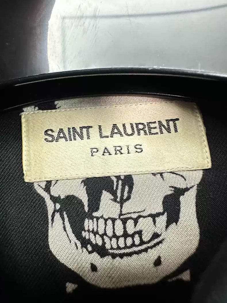 Saint Laurent Paris Saint laurent slp skull shirt Size US XL / EU 56 / 4 - 2 Thumbnail