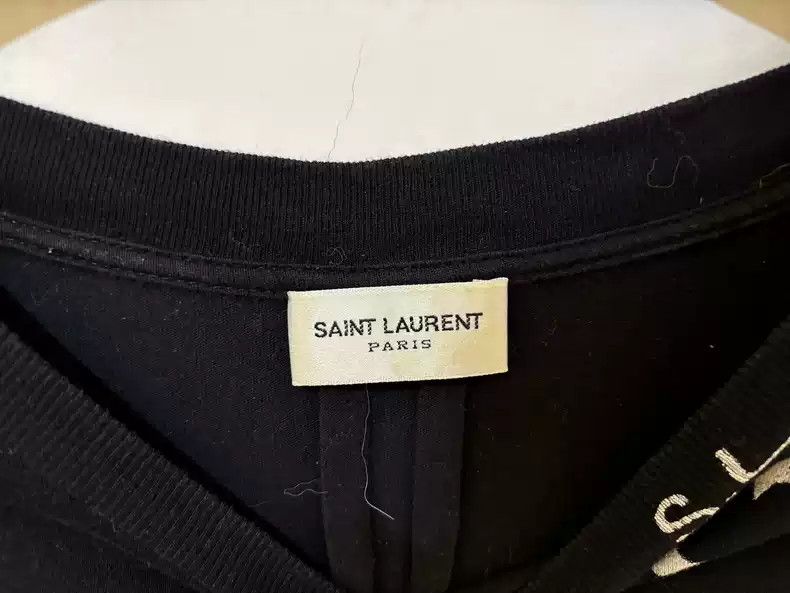 Saint Laurent Paris Saint laurent slp authentic 16ss Xingyue mulberry silk short sleeves Size US S / EU 44-46 / 1 - 3 Thumbnail