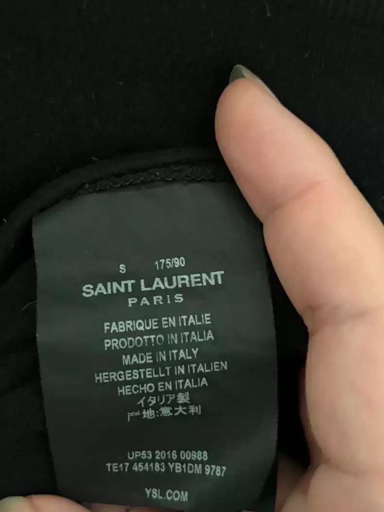Saint Laurent Paris Saint laurent slp authentic 16ss Xingyue mulberry silk short sleeves Size US S / EU 44-46 / 1 - 5 Thumbnail