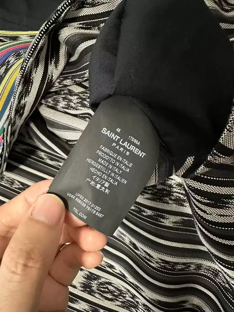 Saint Laurent Paris Saint Laurent 2018ss Bohemian double-sided jacket Size US M / EU 48-50 / 2 - 7 Thumbnail