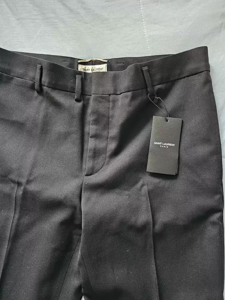 Saint Laurent Paris Saint laurent slp black wool trousers Size US 32 / EU 48 - 3 Thumbnail