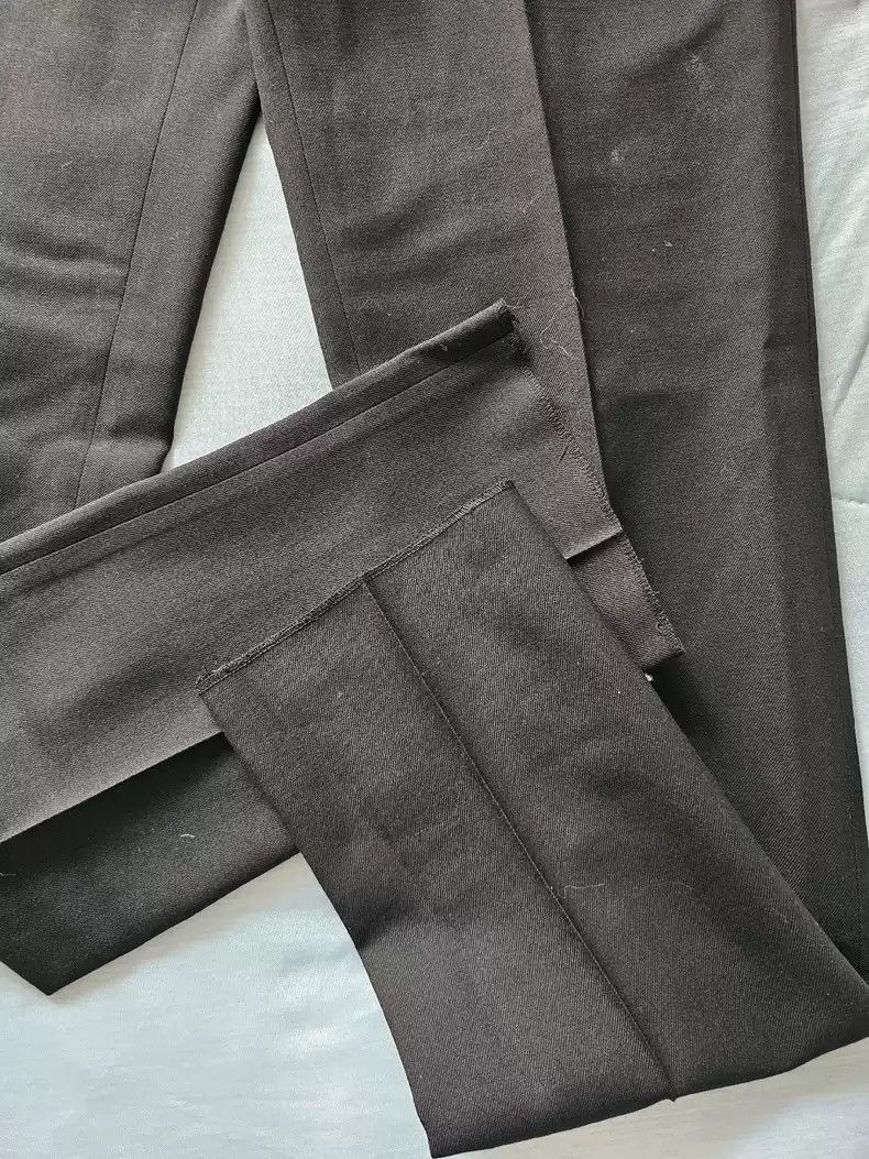 Saint Laurent Paris Saint laurent slp black wool trousers Size US 32 / EU 48 - 2 Thumbnail