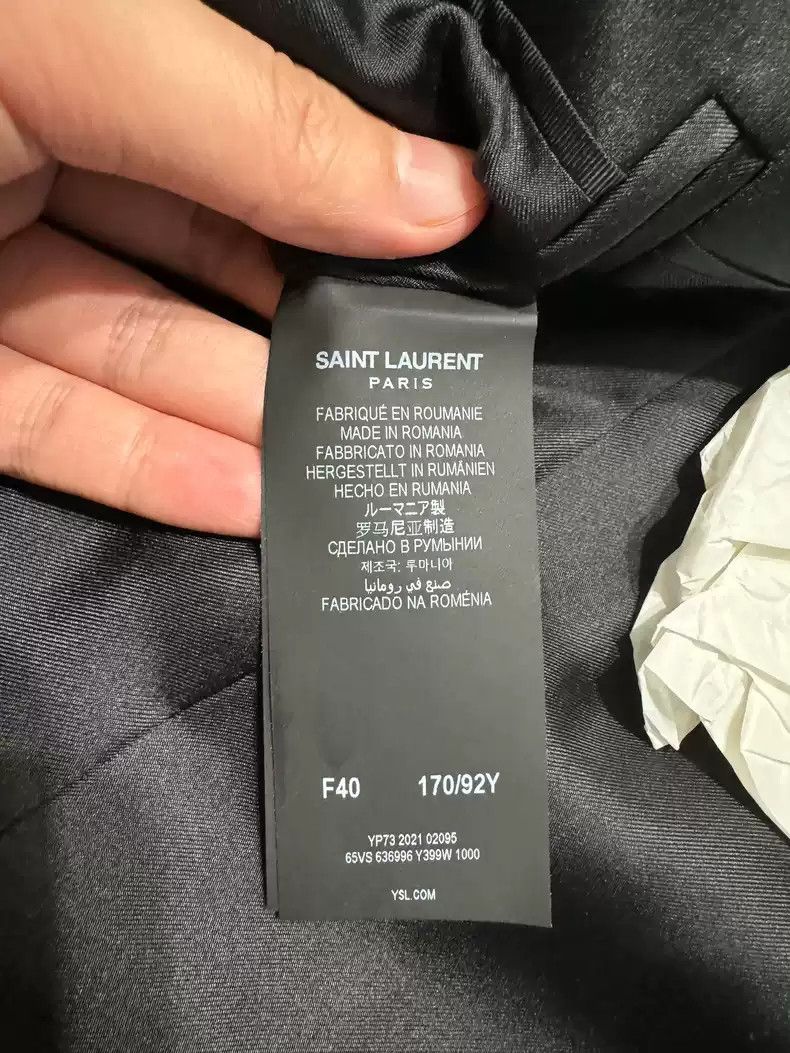 Saint Laurent Paris Saint Laurent brand new ladies' smoking clothes Size US L / EU 52-54 / 3 - 5 Thumbnail